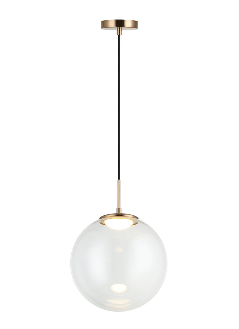 Matteo Lighting C61321AGCL Pendant, Aged Gold Brass Finish - LightingWellCo