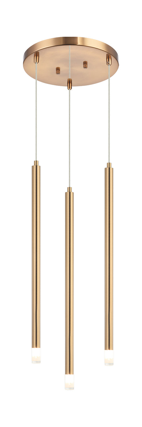 Matteo Lighting C63103AG Pendant, Aged Gold Brass Finish - LightingWellCo