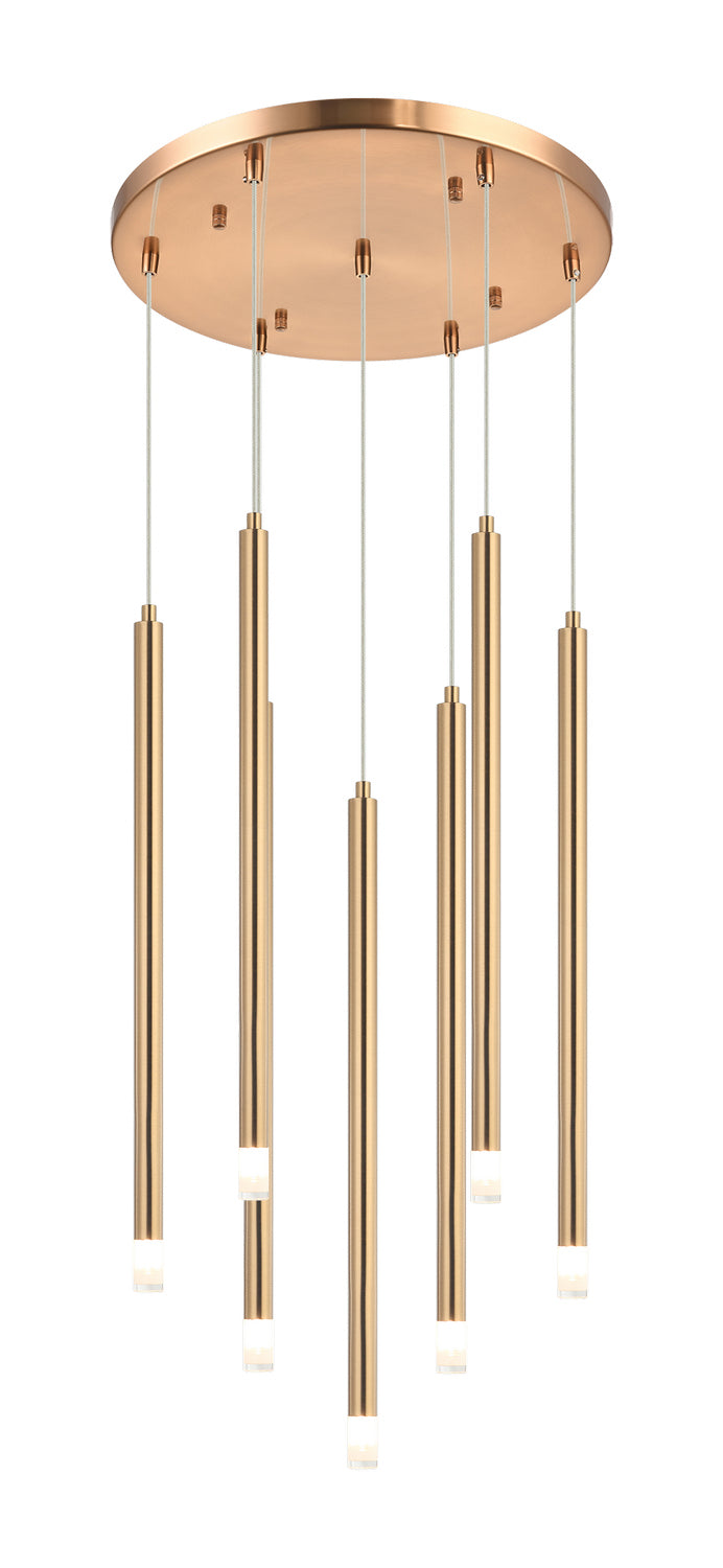 Matteo Lighting C63107AG Pendant, Aged Gold Brass Finish - LightingWellCo