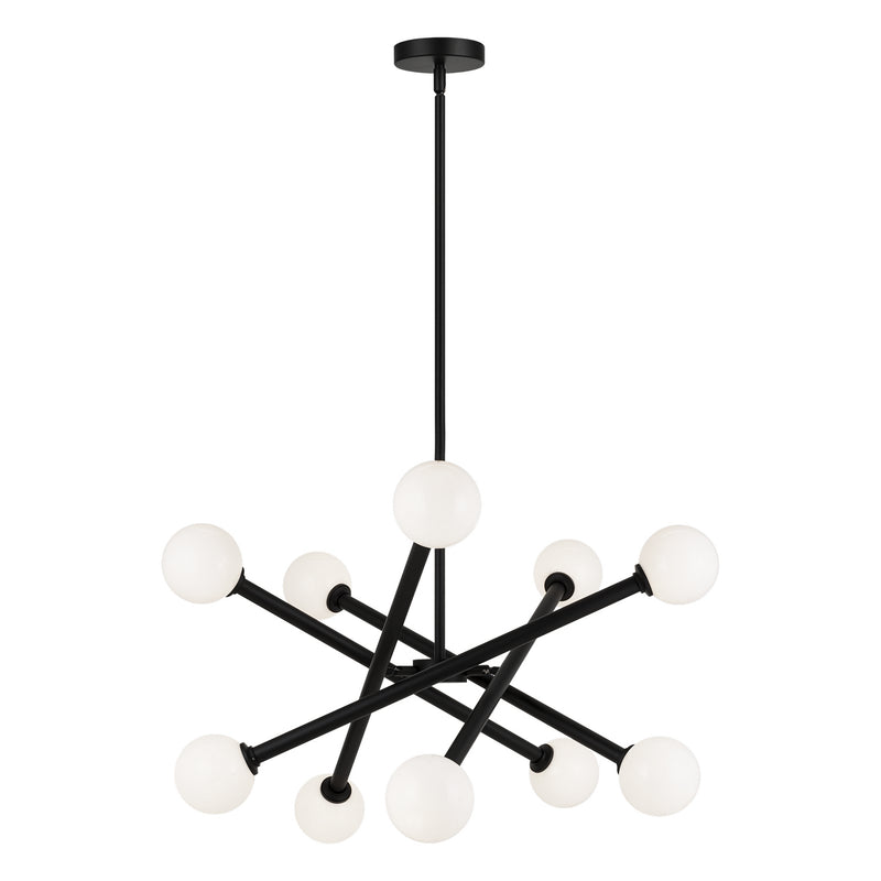 Matteo Lighting C64610BKOP Pendant, Black Finish - LightingWellCo