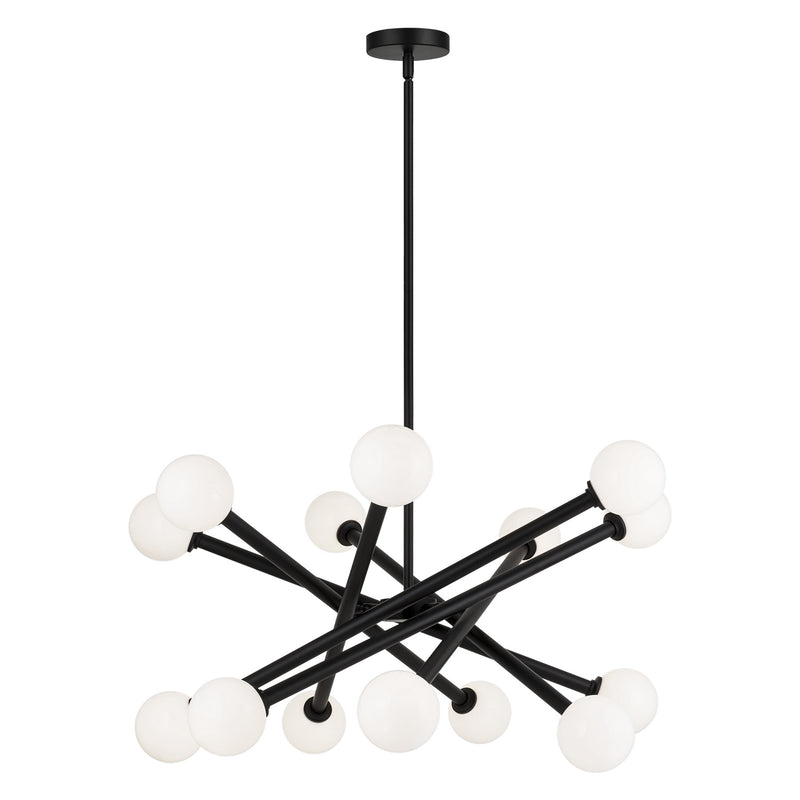 Matteo Lighting C64614BKOP Pendant, Black Finish - LightingWellCo