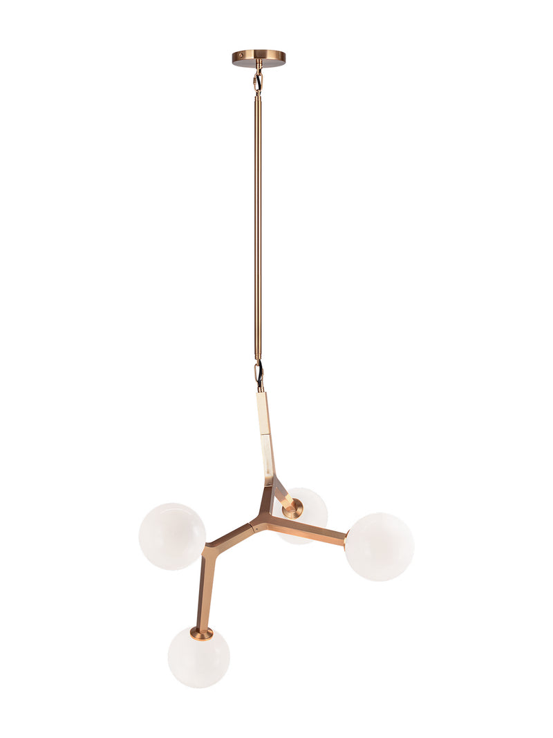 Matteo Lighting C81514AGOP Pendant, Aged Gold Brass Finish - LightingWellCo