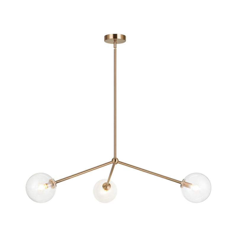 Matteo Lighting C81703AGCL Pendant, Aged Gold Brass Finish - LightingWellCo