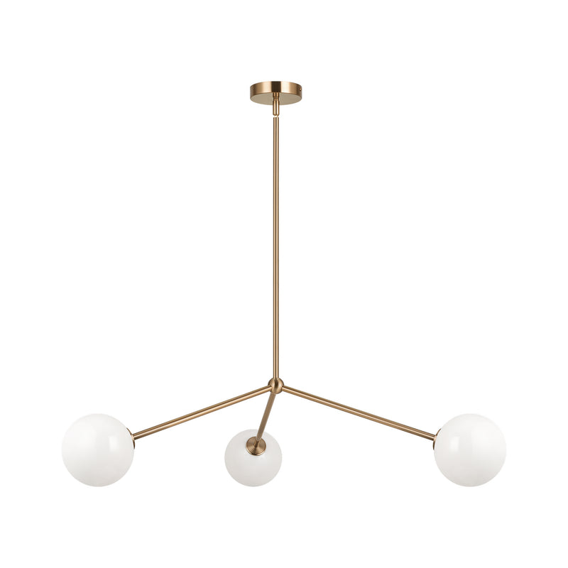 Matteo Lighting C81703AGOP Pendant, Aged Gold Brass Finish - LightingWellCo