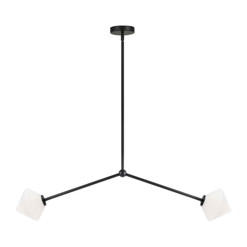 Matteo Lighting C81742BKOP Pendant, Black Finish - LightingWellCo