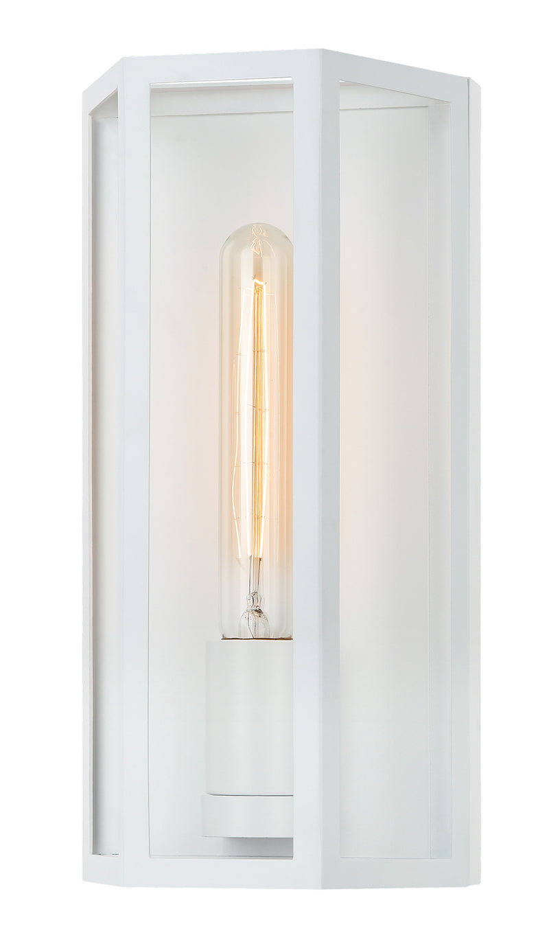 Matteo Lighting W64501WH Wall Sconce, White Finish - LightingWellCo