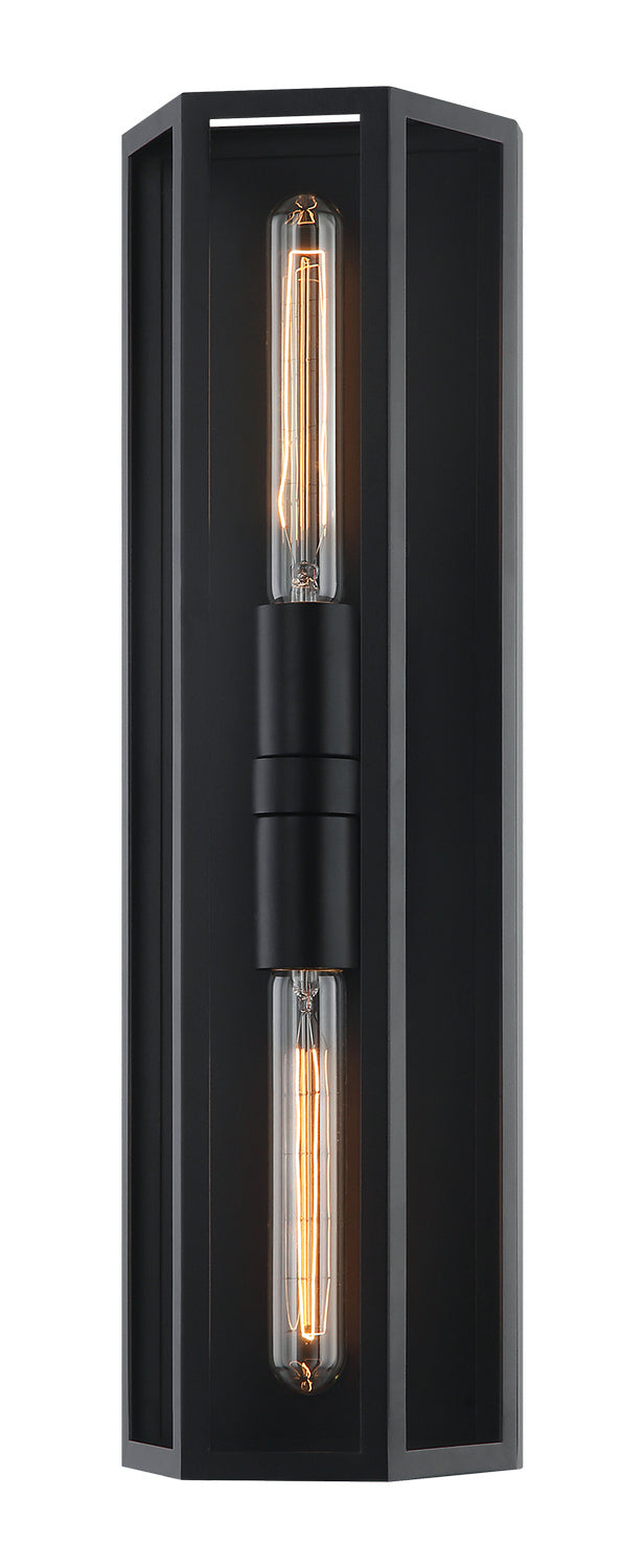 Matteo Lighting W64512MB Wall Sconce, Matte Black Finish - LightingWellCo