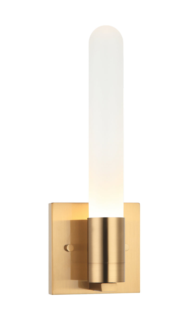 Matteo Lighting W65801AG Wall Sconce, Aged Gold Brass Finish - LightingWellCo