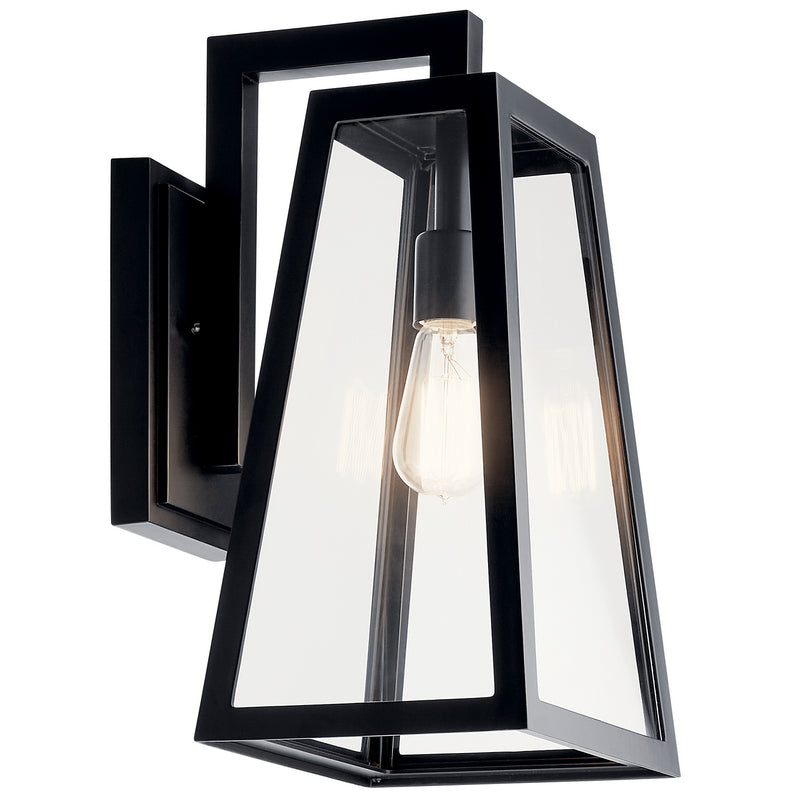 Kichler 49332BK One Light Outdoor Wall Mount, Black Finish-LightingWellCo