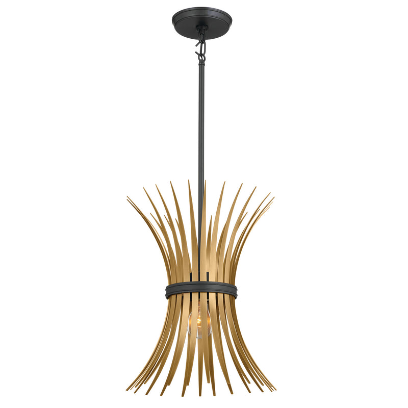 Kichler 52460BK One Light Pendant, Black Finish-LightingWellCo