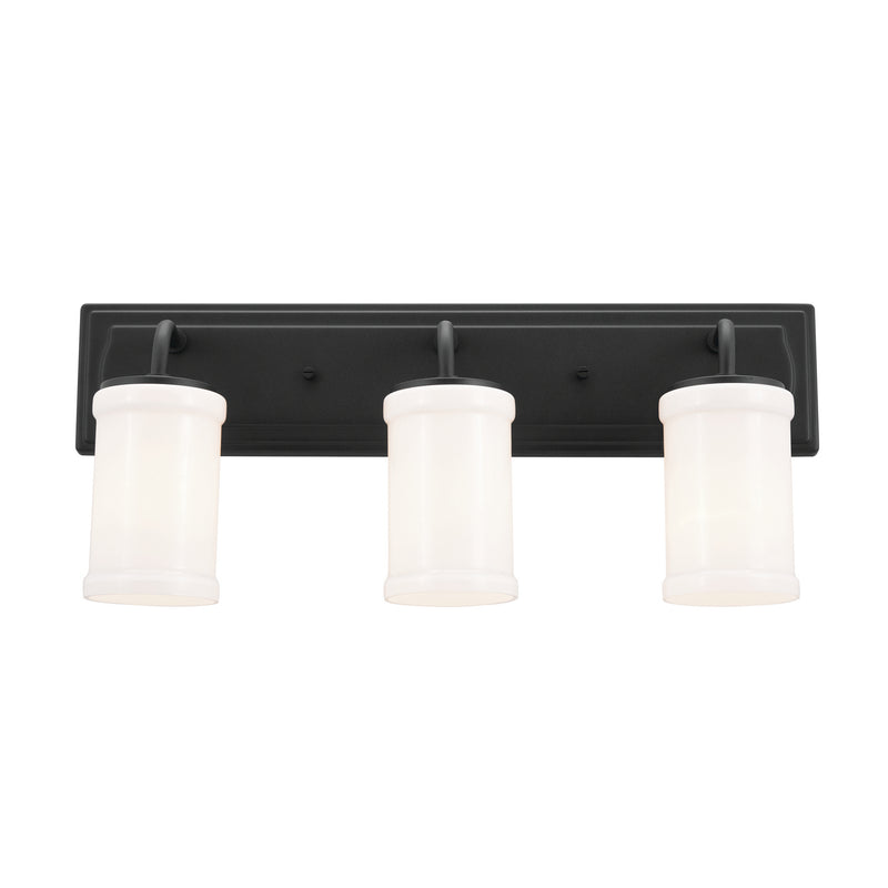 Kichler 55131BKT Three Light Bath, Textured Black Finish-LightingWellCo