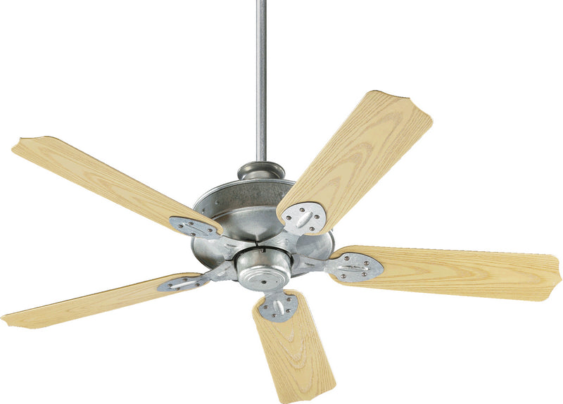 Quorum 137525-9 52``Patio Fan, Galvanized Finish - LightingWellCo