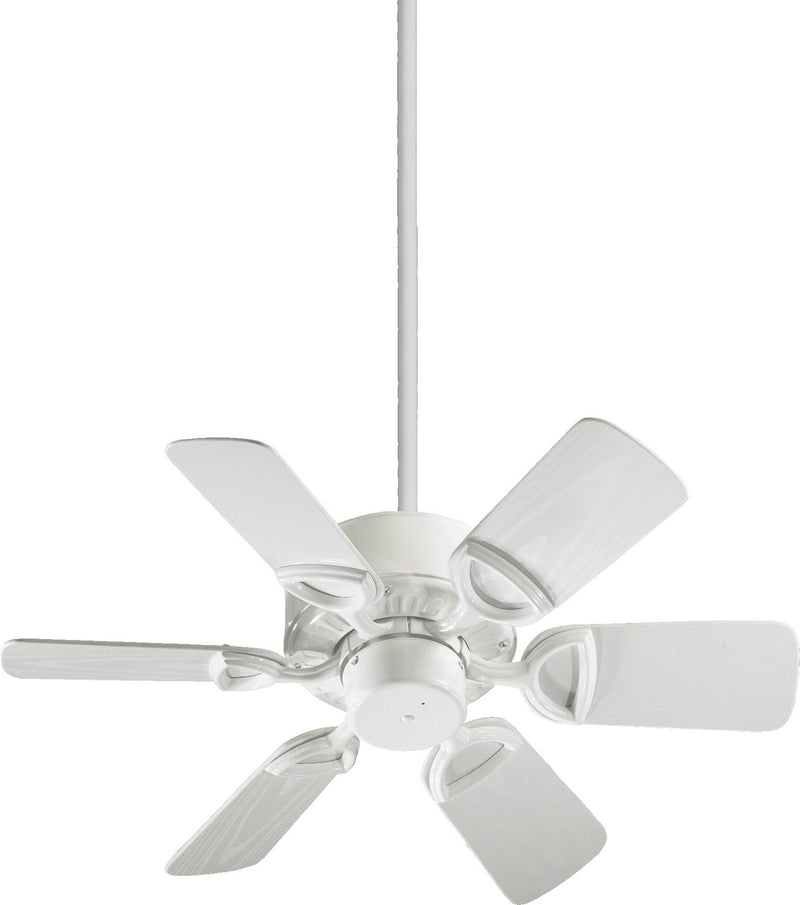 Quorum 143306-6 30``Patio Fan, White Finish - LightingWellCo