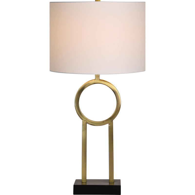 Renwil LPT1139-SET One Light Table Lamp, Antique -Brass Plated, Black Powder Coated Finish-LightingWellCo