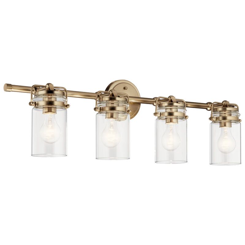 Kichler 45690CPZ Four Light Bath, Champagne Bronze Finish-LightingWellCo