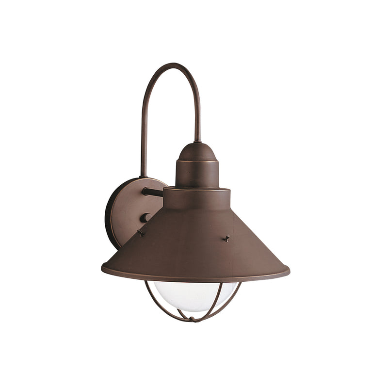 Kichler 9023OZ One Light Outdoor Wall Mount, Olde Bronze Finish - LightingWellCo