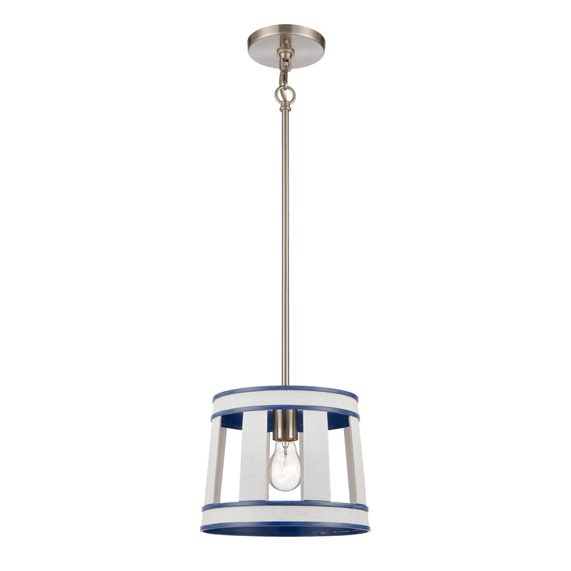 ELK Home 63116/1 One Light Pendant, Ocean Blue Finish-LightingWellCo