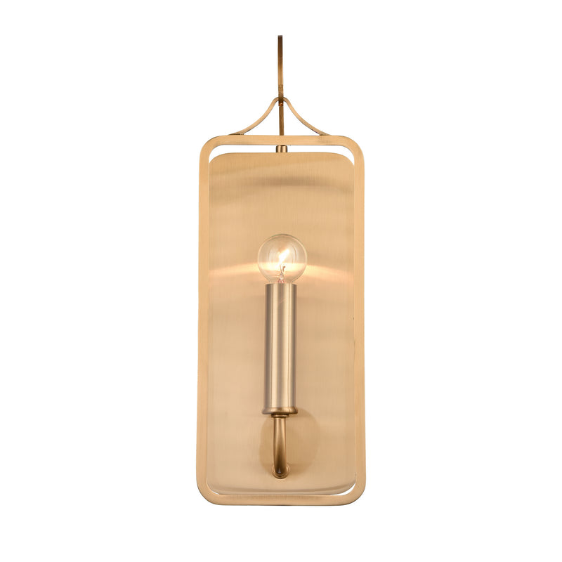 ELK Home 63164/1 One Light Wall Sconce, Satin Brass Finish-LightingWellCo