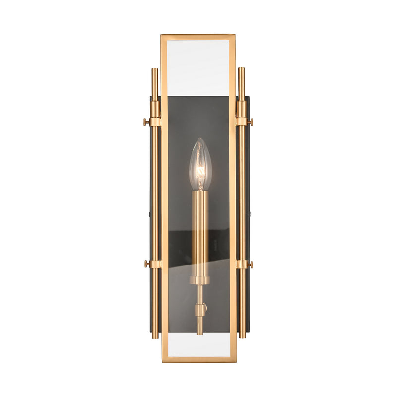 ELK Home 63184/1 One Light Wall Sconce, Matte Black Finish-LightingWellCo