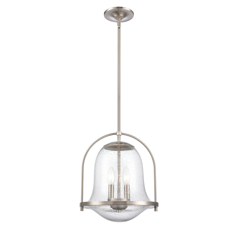 ELK Home 67856/2 Two Light Pendant, Satin Nickel Finish-LightingWellCo