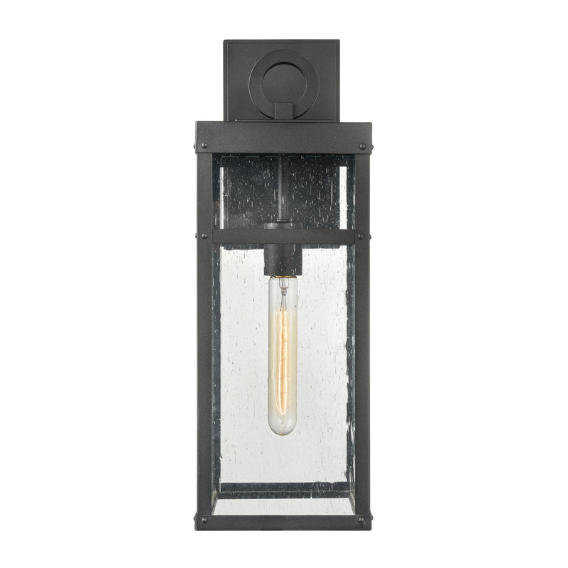 ELK Home 69702/1 One Light Wall Sconce, Textured Black Finish-LightingWellCo