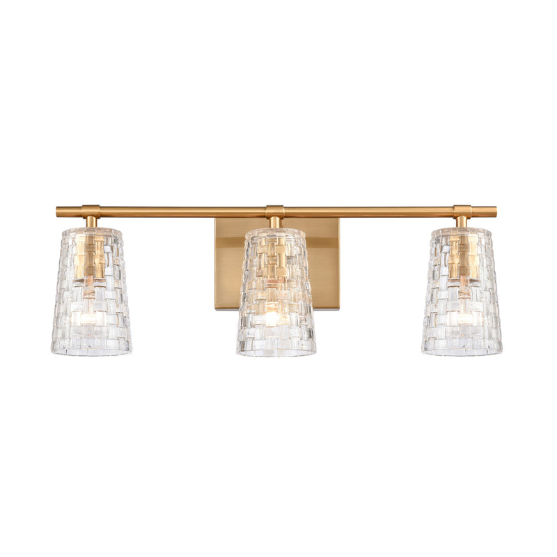 ELK Home 82172/3 Three Light Vanity, Satin Brass Finish-LightingWellCo