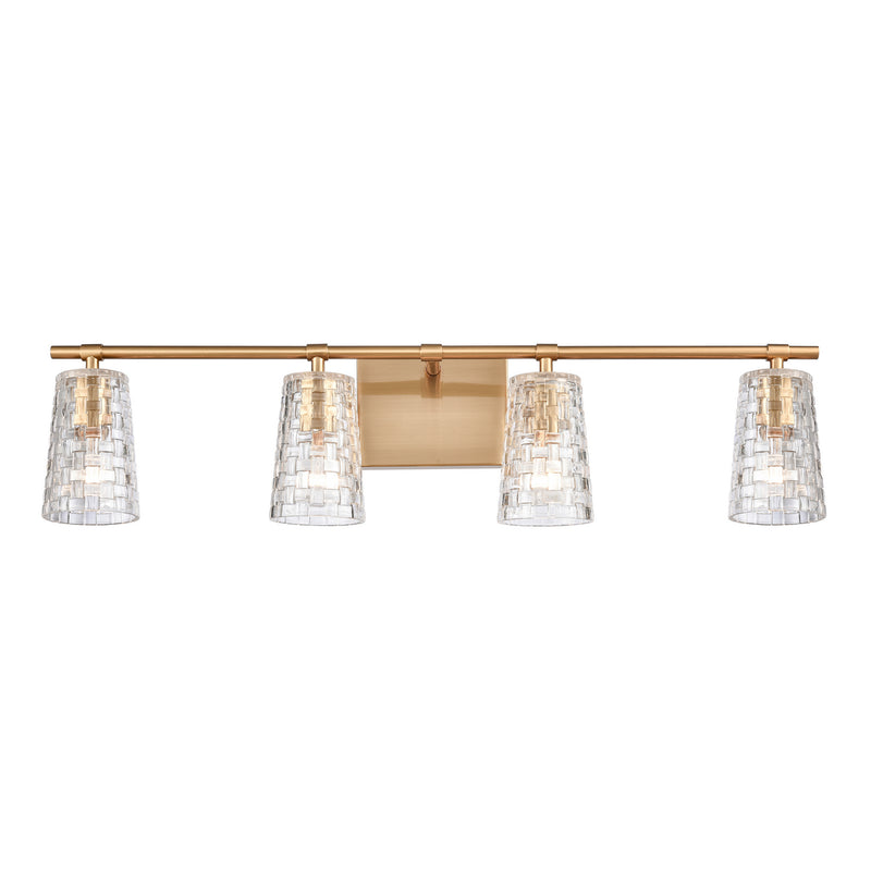 ELK Home 82173/4 Four Light Vanity, Satin Brass Finish-LightingWellCo