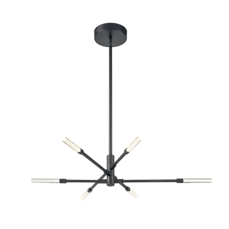 ELK Home 85036/LED LED Chandelier, Matte Black Finish-LightingWellCo