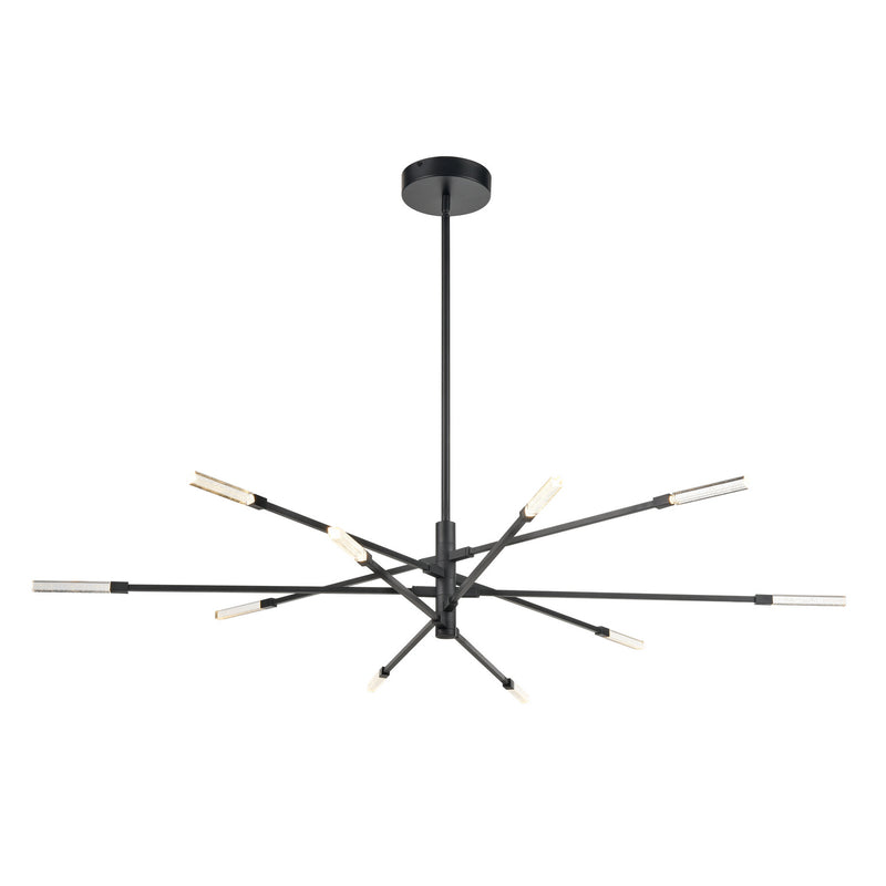 ELK Home 85038/LED LED Chandelier, Matte Black Finish-LightingWellCo