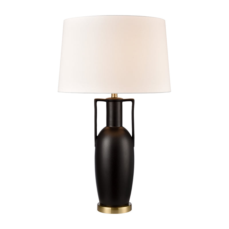 ELK Home H0019-10329 Table Lamp, Matte Black Glazed Finish-LightingWellCo