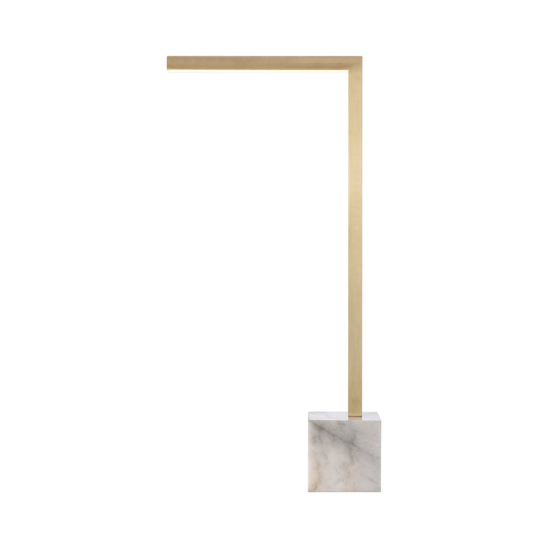 ELK Home H0019-10347 Desk Lamp, Satin Brass Finish-LightingWellCo