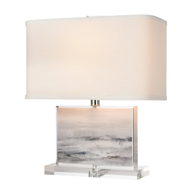 ELK Home H0019-8067 One Light Table Lamp, Gray Finish-LightingWellCo