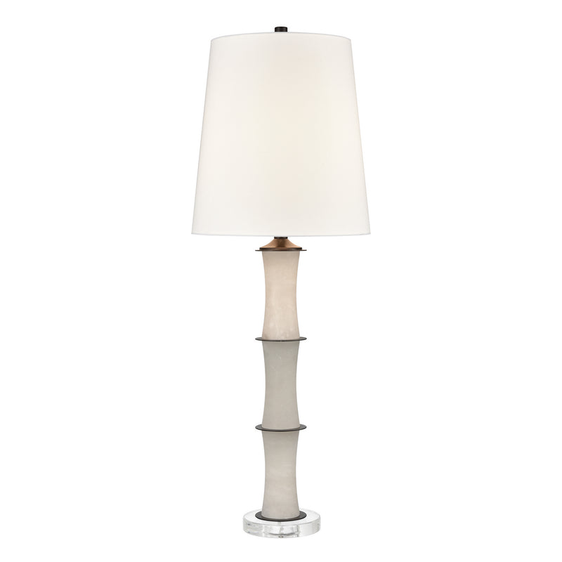 ELK Home H0019-9534 Table Lamp, White Finish-LightingWellCo