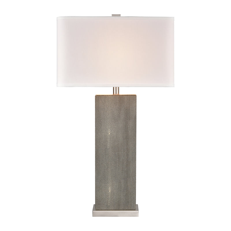 ELK Home H0019-9518 Table Lamp, Light Gray Finish-LightingWellCo