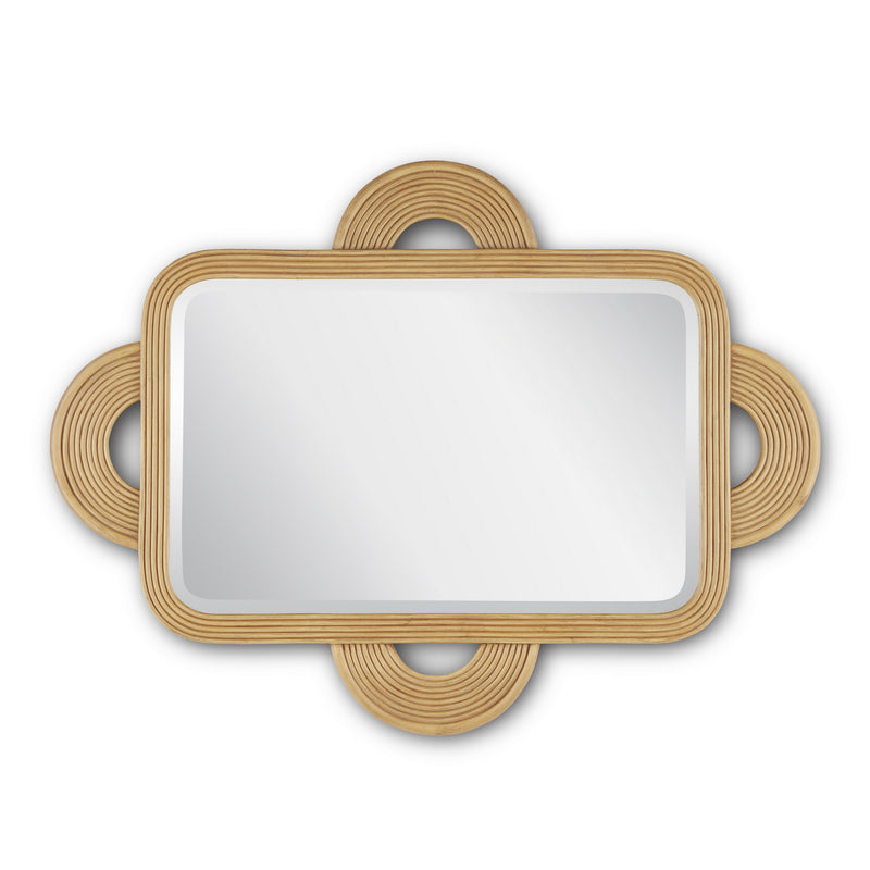 Currey and Company 1000-0127 Mirror, Sea Sand/Mirror Finish-LightingWellCo