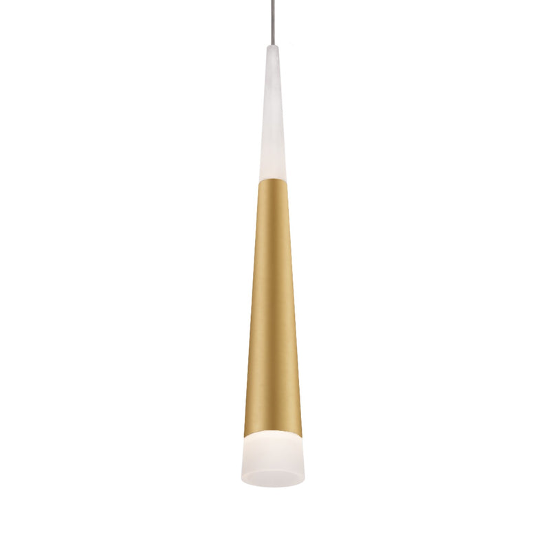 Kuzco Lighting 402501BG-LED LED Pendant, Brushed Gold Finish-LightingWellCo