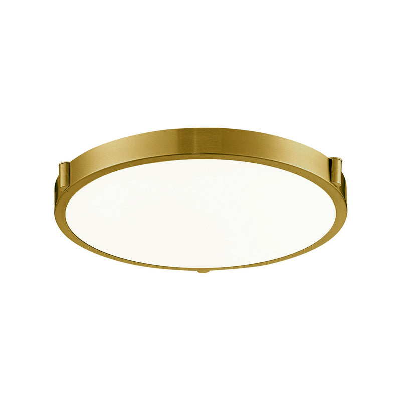 Kuzco Lighting 501112BG-LED LED Flush Mount, Brushed Gold Finish-LightingWellCo