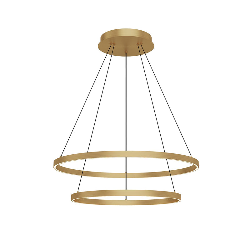 Kuzco Lighting CH87232-BG LED Chandelier, Brushed Gold Finish-LightingWellCo