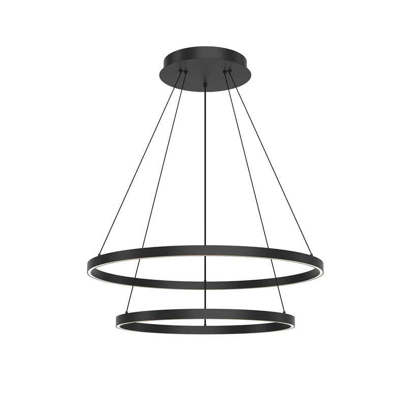 Kuzco Lighting CH87232-BK LED Chandelier, Black Finish-LightingWellCo