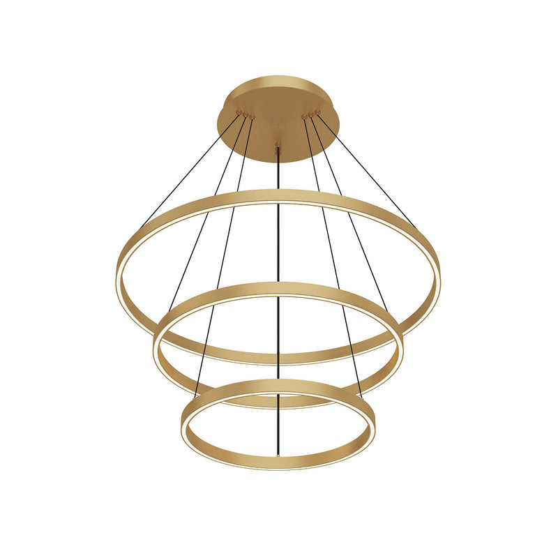 Kuzco Lighting CH87932-BG LED Chandelier, Brushed Gold Finish-LightingWellCo