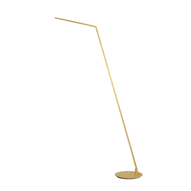 Kuzco Lighting FL25558-BG LED Floor Lamp, Brushed Gold Finish-LightingWellCo