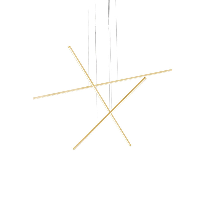 Kuzco Lighting MP18203-BG LED Pendant, Brushed Gold Finish-LightingWellCo