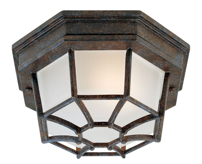 Savoy House 5-2066-72 One Light Flush Mount, Rustic Bronze Finish LightingWellCo