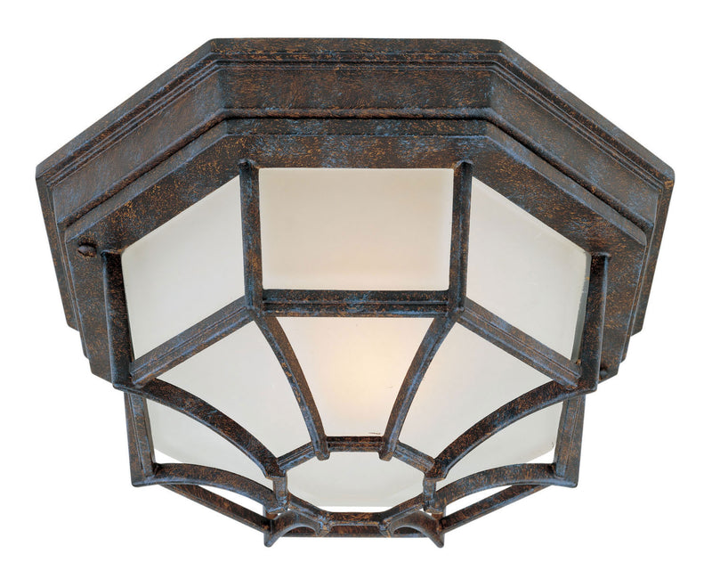 Savoy House 5-2067-72 One Light Flush Mount, Rustic Bronze Finish LightingWellCo