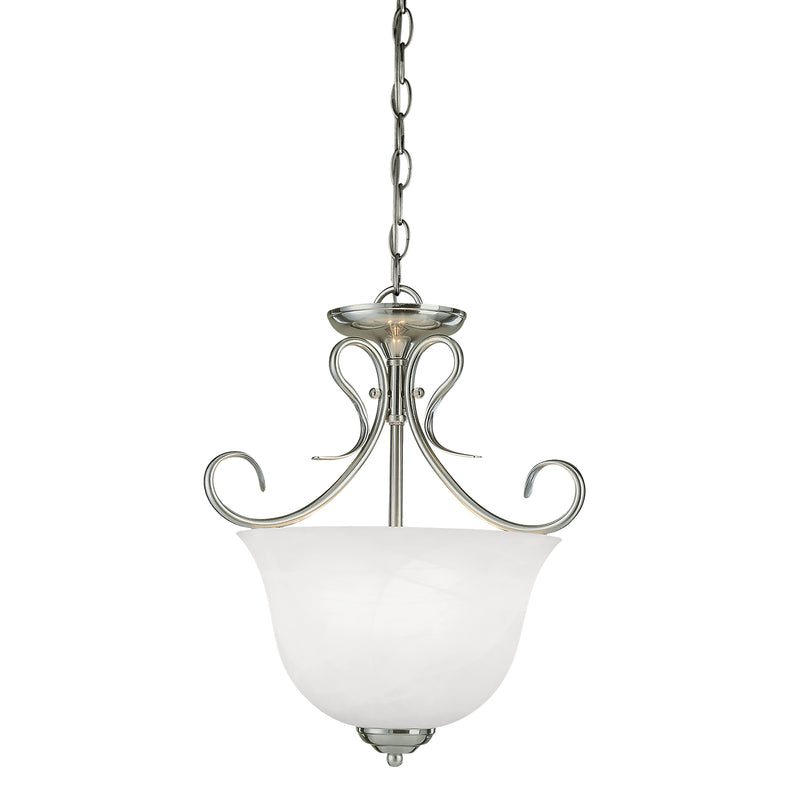 Millennium 743-SN Three Light Pendant, Satin Nickel Finish - LightingWellCo