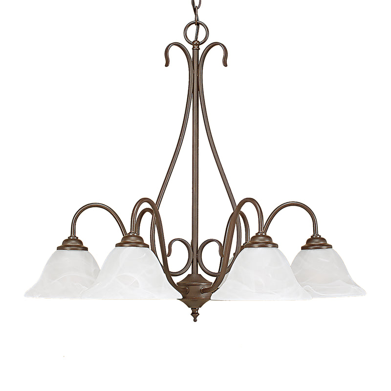 Millennium 796-BZ Six Light Chandelier, Bronze Finish - LightingWellCo