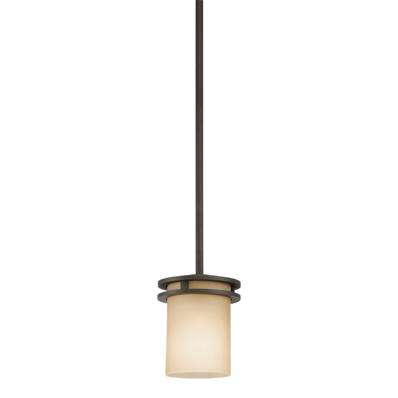 Kichler 3475OZ One Light Mini Pendant, Olde Bronze Finish - LightingWellCo