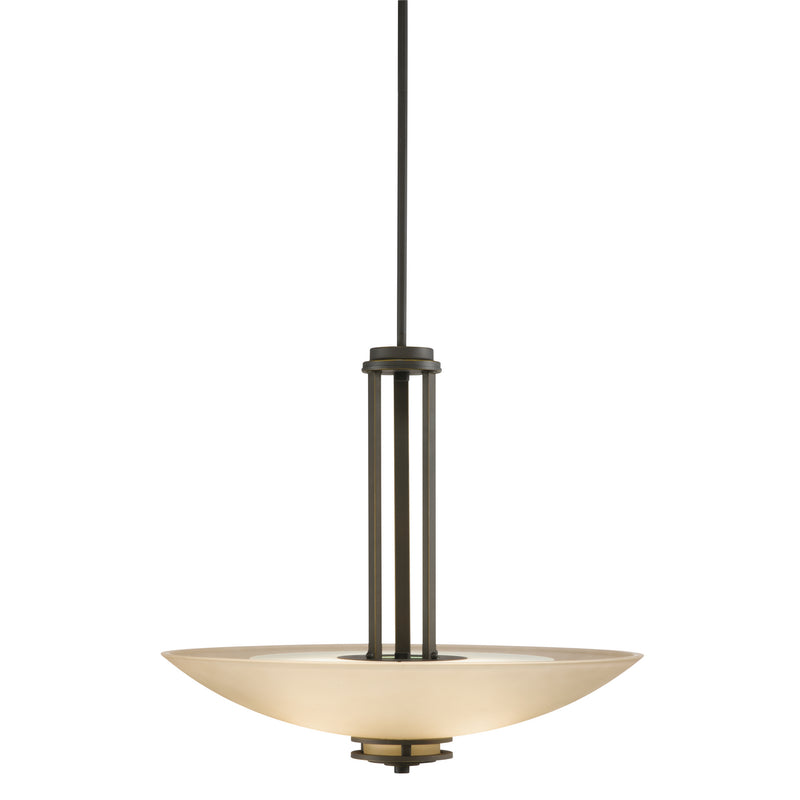 Kichler 3275OZ Three Light Pendant, Olde Bronze Finish - LightingWellCo