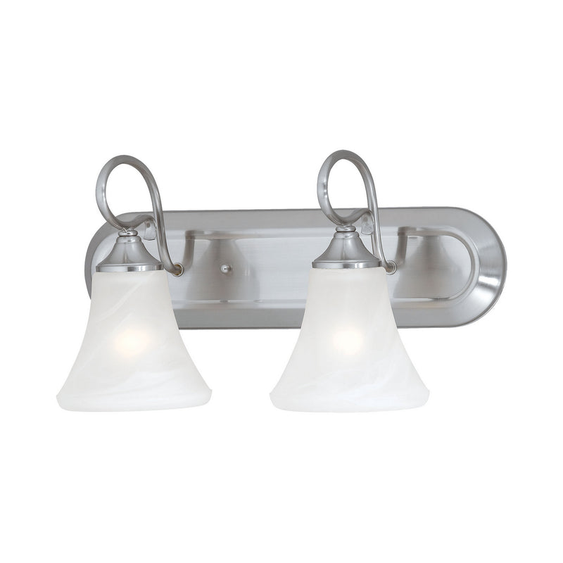 ELK Home SL744278 Two Light Wall Sconce, Brushed Nickel Finish - At LightingWellCo