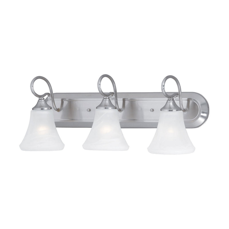 ELK Home SL744378 Three Light Wall Lamp, Brushed Nickel Finish - At LightingWellCo